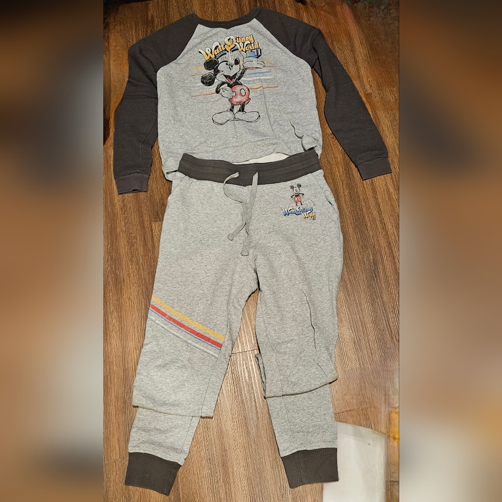 Authentic Walt Disney World 1971 Mickey Mouse Jogger Set